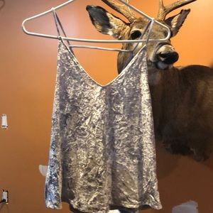 American Eagle Velvet Tank
